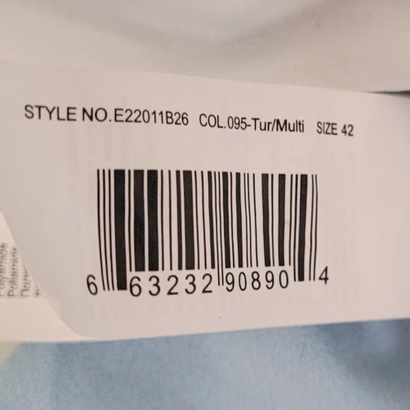 36. Profile by Gottex tankini top. Size 12. NWT - Picture 6 of 7